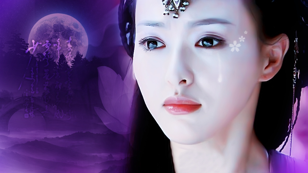 明星壁纸|唐嫣,高贵典雅又充满神秘