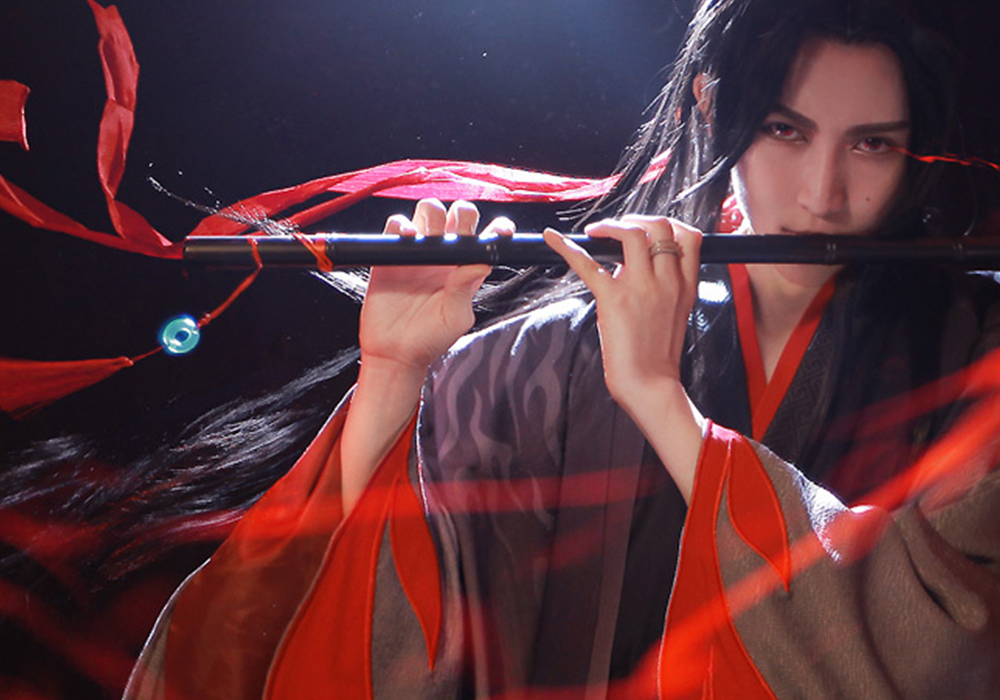 《魔道祖师》超般配的忘羡cos,这个羡羡有点帅,蓝湛的手真好看