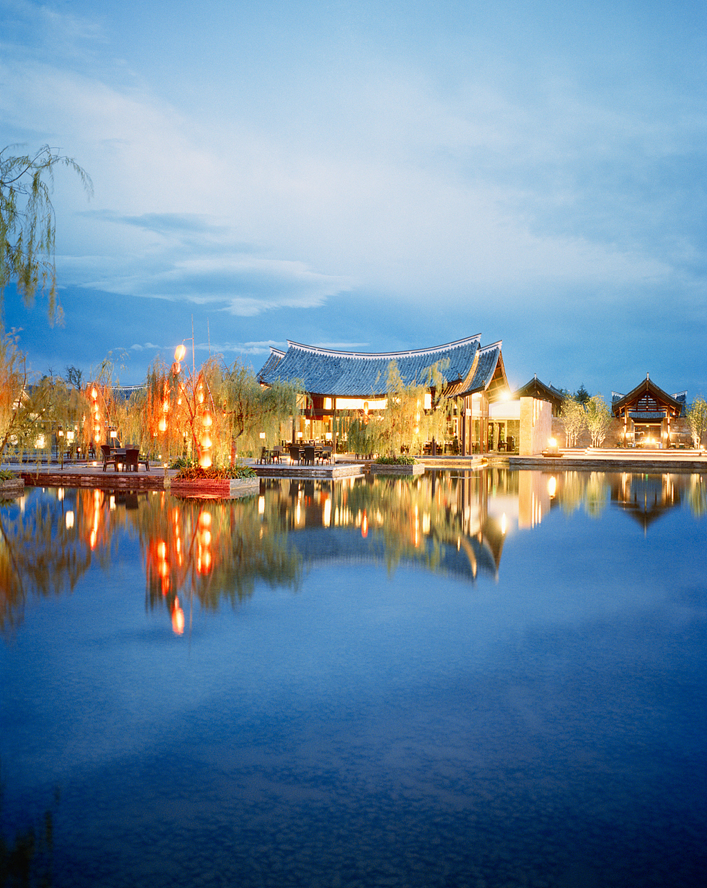 曙光水镇,水天一色 五一小长假期间,来到天津的曙光水镇,将会给您带来