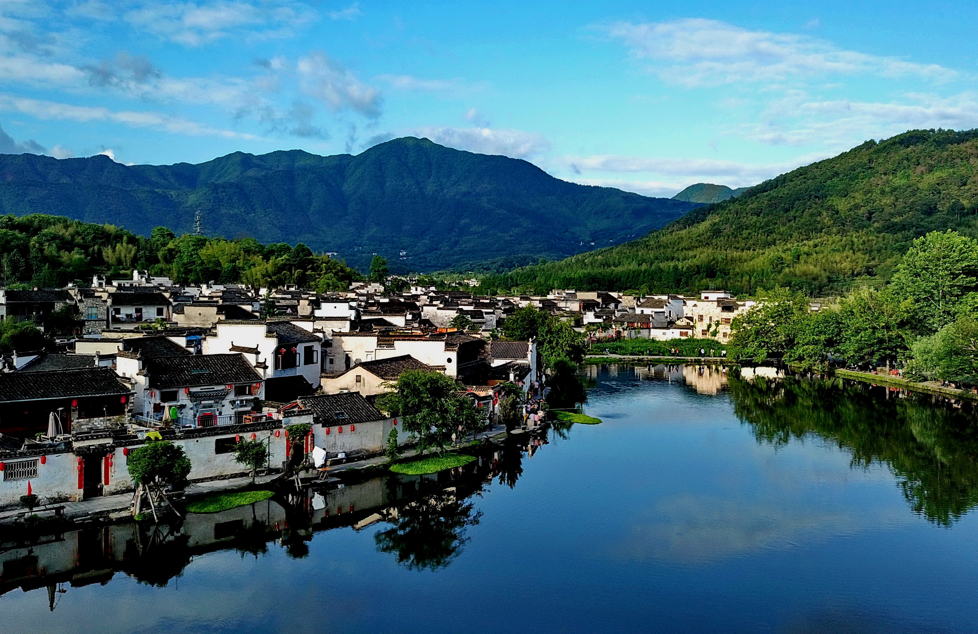 天空之眼瞰皖南古村(1)