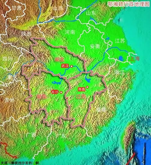 江南丘陵地理位置图图片