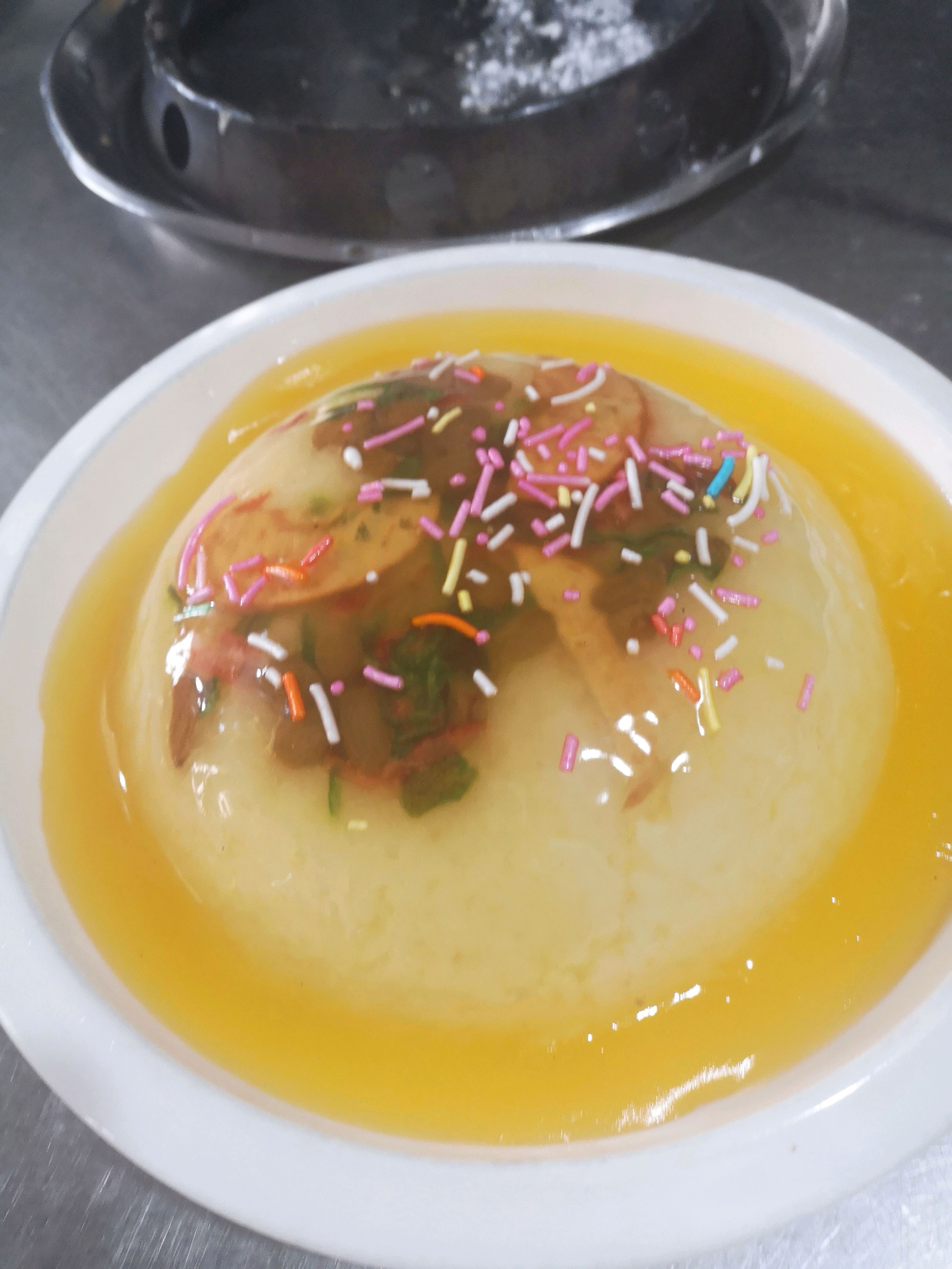 美食(橙汁八宝饭)