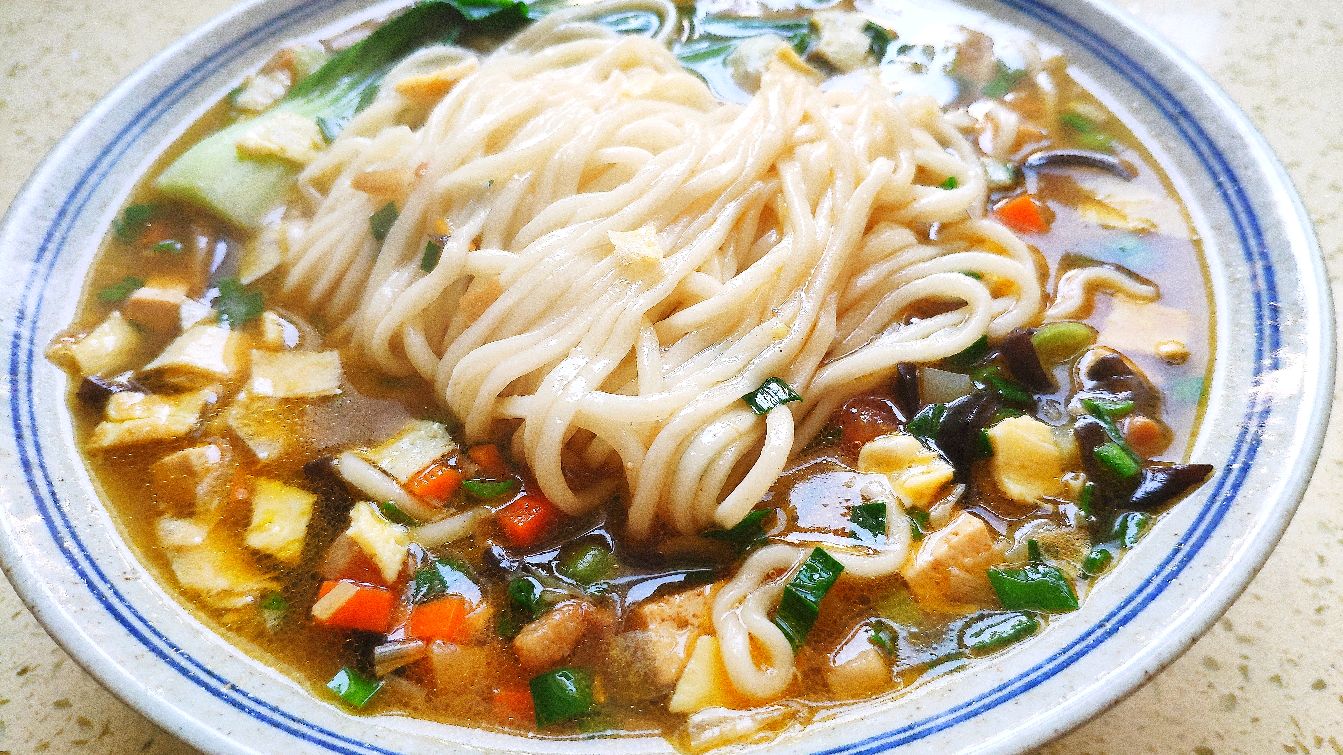 家常臊子面:配料精确,做法详细,简单实用又好吃