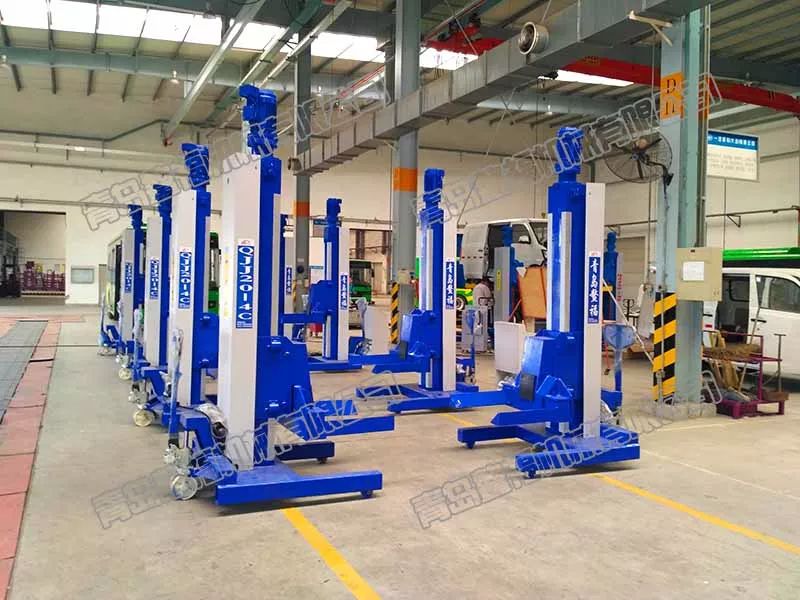 视频|安徽可移动抱胎举升机安装现场