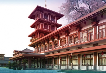 坐落于天津宝坻的帝景温泉城