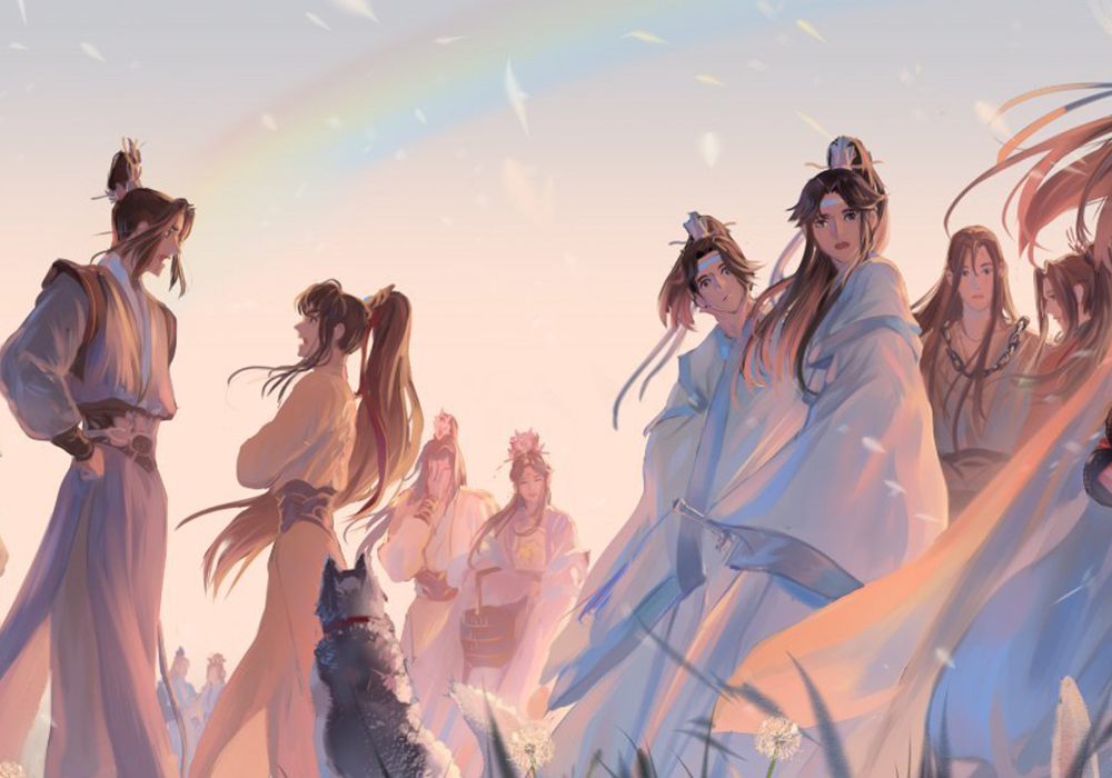 魔道祖师众人合照图片