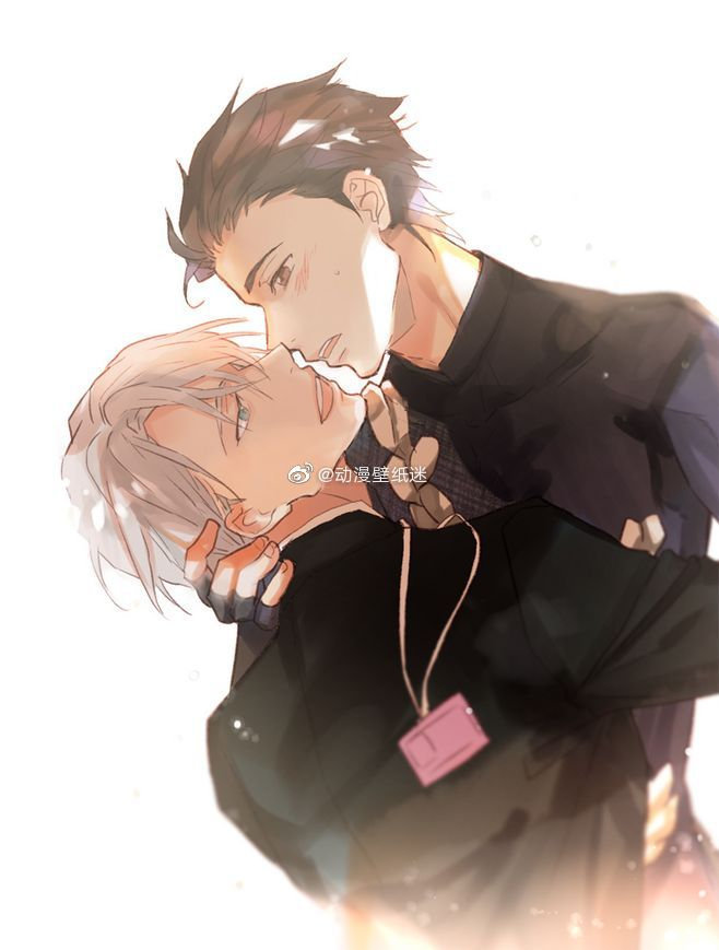 画师笔下的维克托和勇利,这个画风也太好看了吧