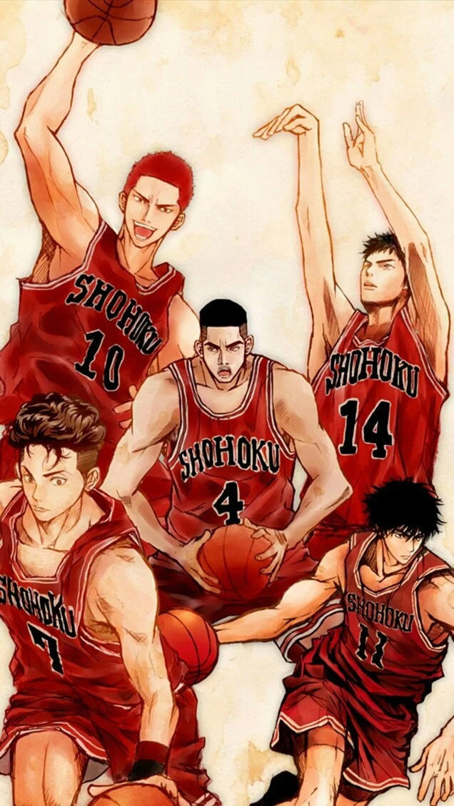 灌篮高手最新无水印壁纸来袭,邻家女孩晴子喜欢的,快点抱走