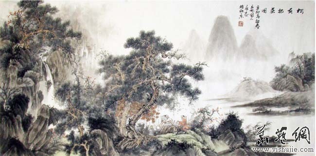 裴永志山水画欣赏