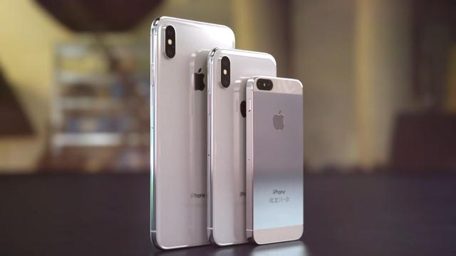 iphone xs和xl概念圖對比:大小全面屏誰更帥