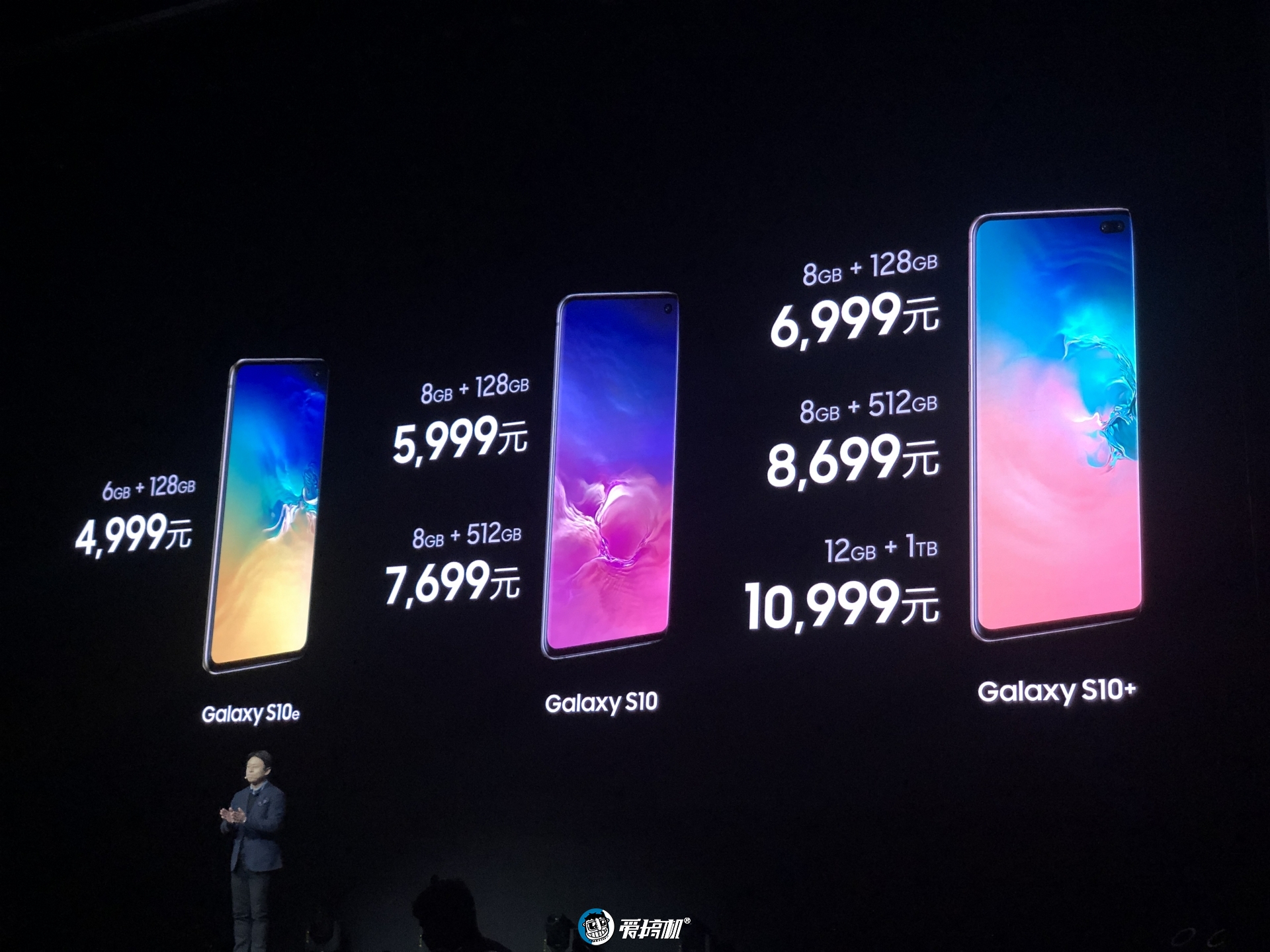 国行三星galaxy s10系列正式发布:4999元起!