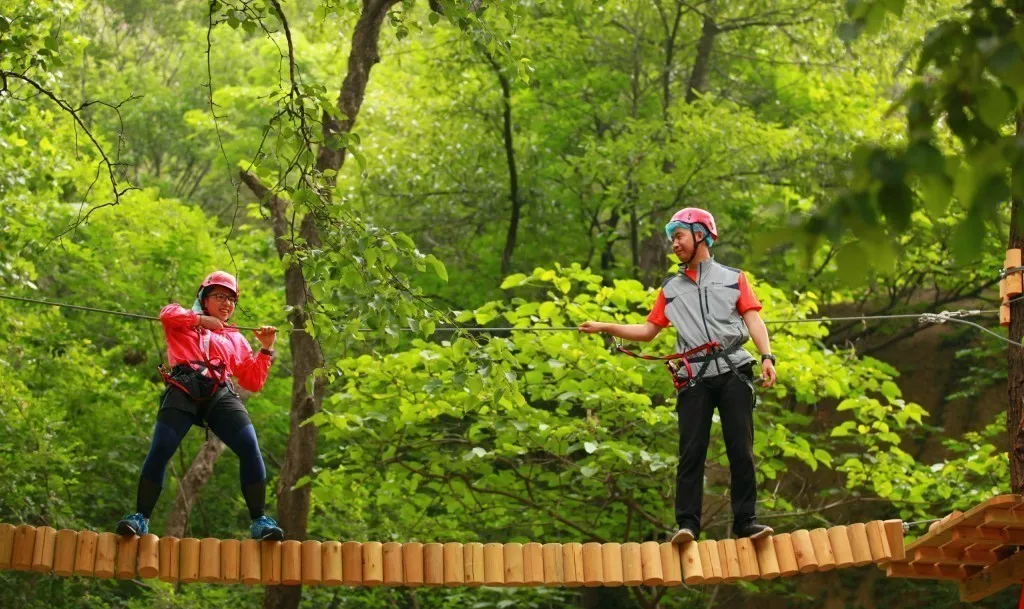 热血青年快来集合!浙江神仙居首届全国攀越丛林挑战赛开始报名