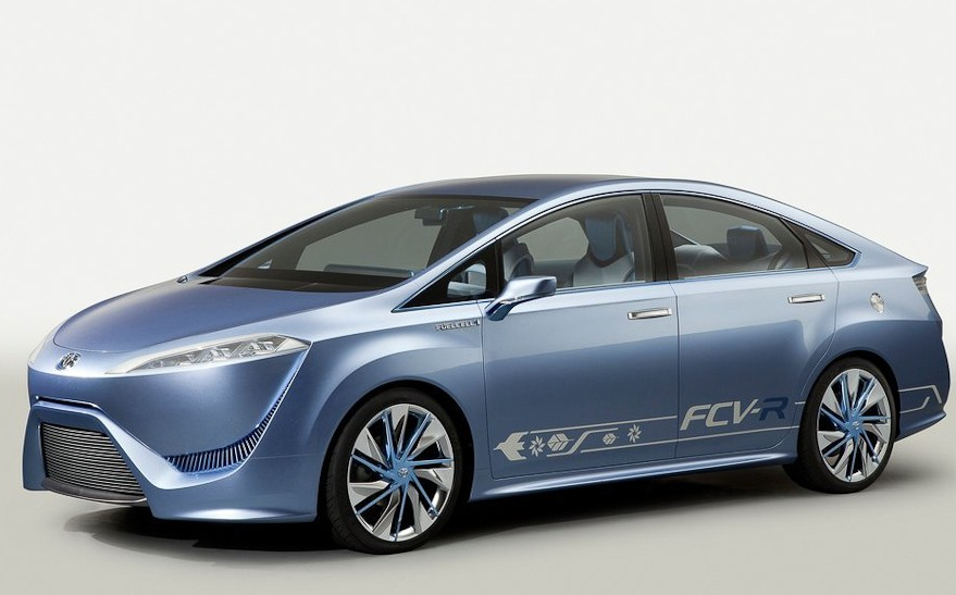 一起鉴赏整体外观高端炫酷,霸气侧漏的丰田fcv-r