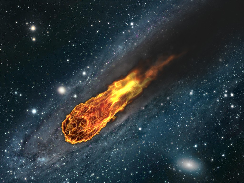 哈雷彗星靠近太阳的时候,每一分钟可能蒸发掉好几个游泳池的水?