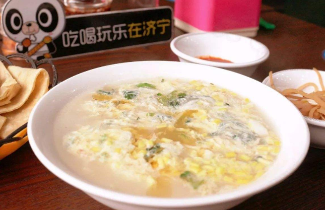 山东特色美食之糁汤,你了解过吗?当地百姓的平常早餐.