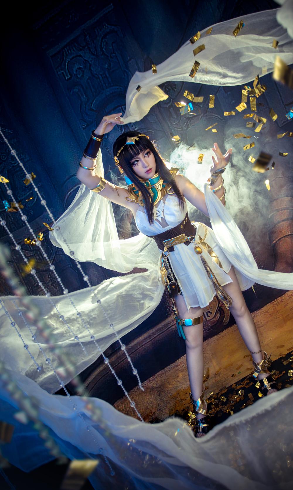 「枪神纪」埃及奶cos,太美了吧