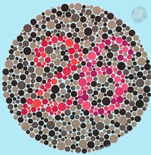 色盲测试:如果你看不到图四的"蝴蝶",证明你就是色盲,挺准的