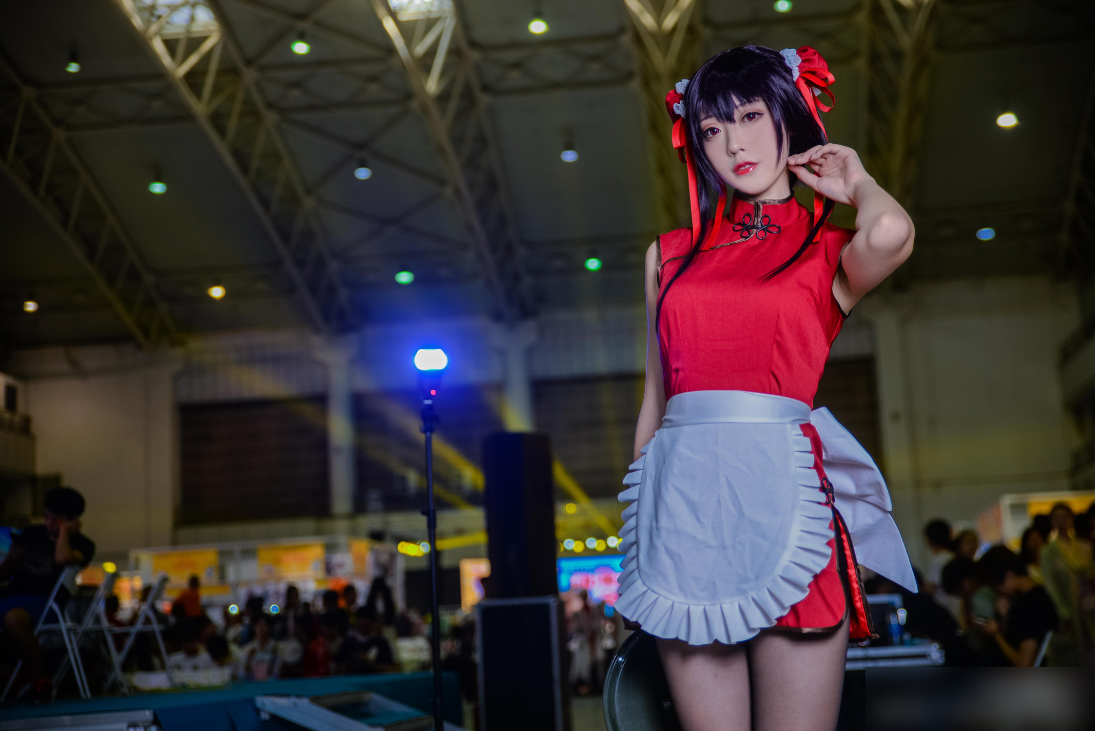 国人coser:嘤嘤嘤婴勺扮演的霞之丘诗羽