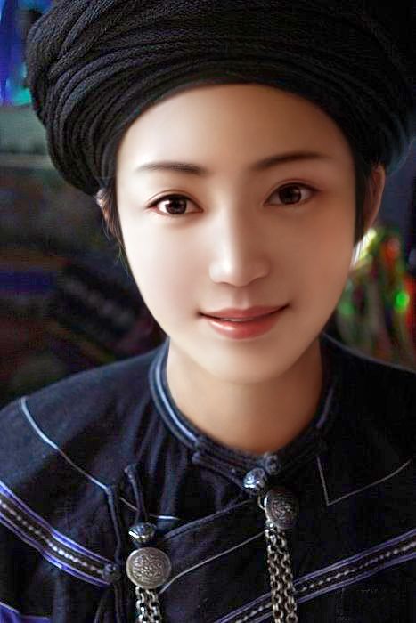 试着还原"中国最美压寨夫人"年轻时的样子!