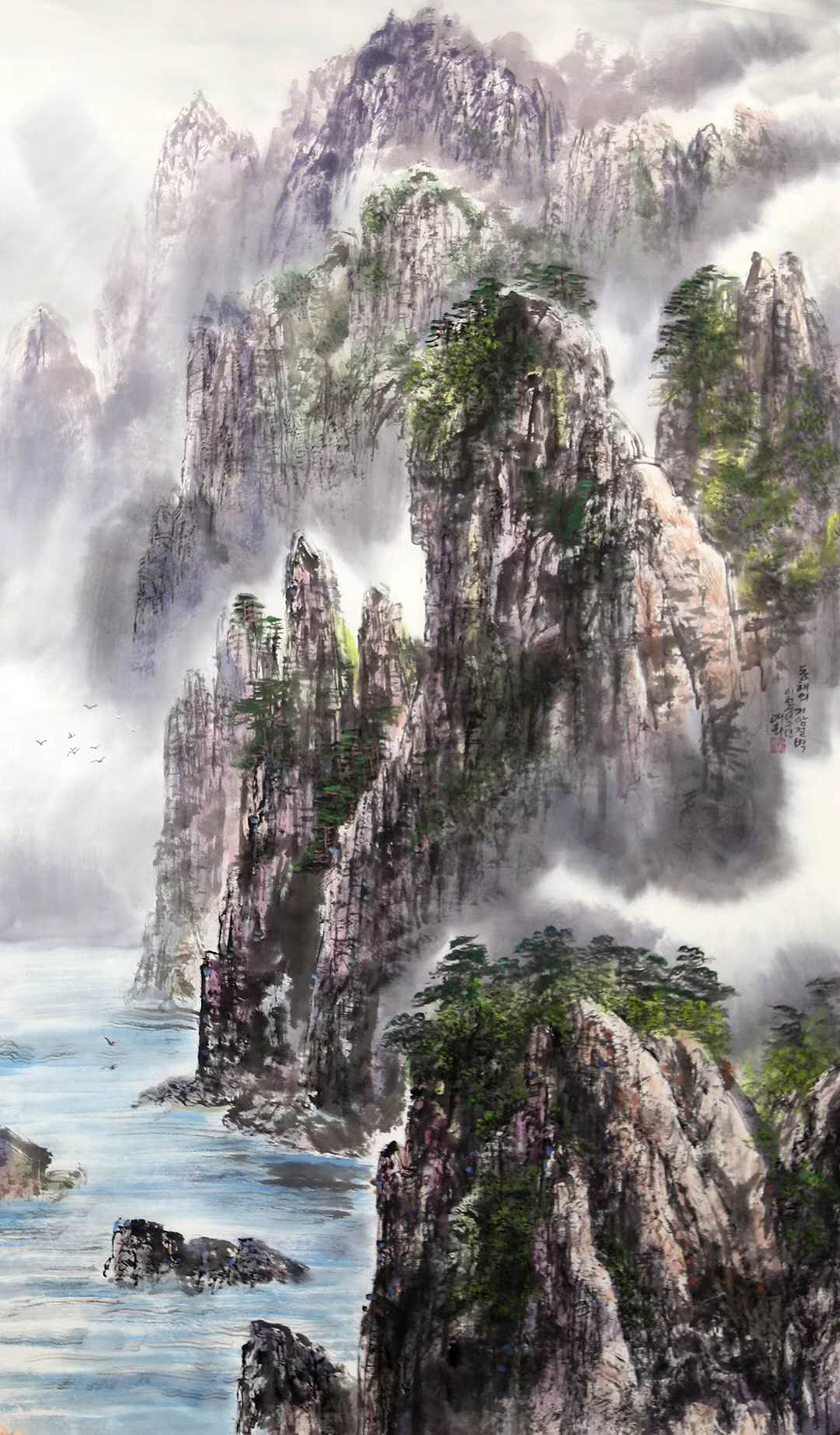 写意水墨山水画欣赏