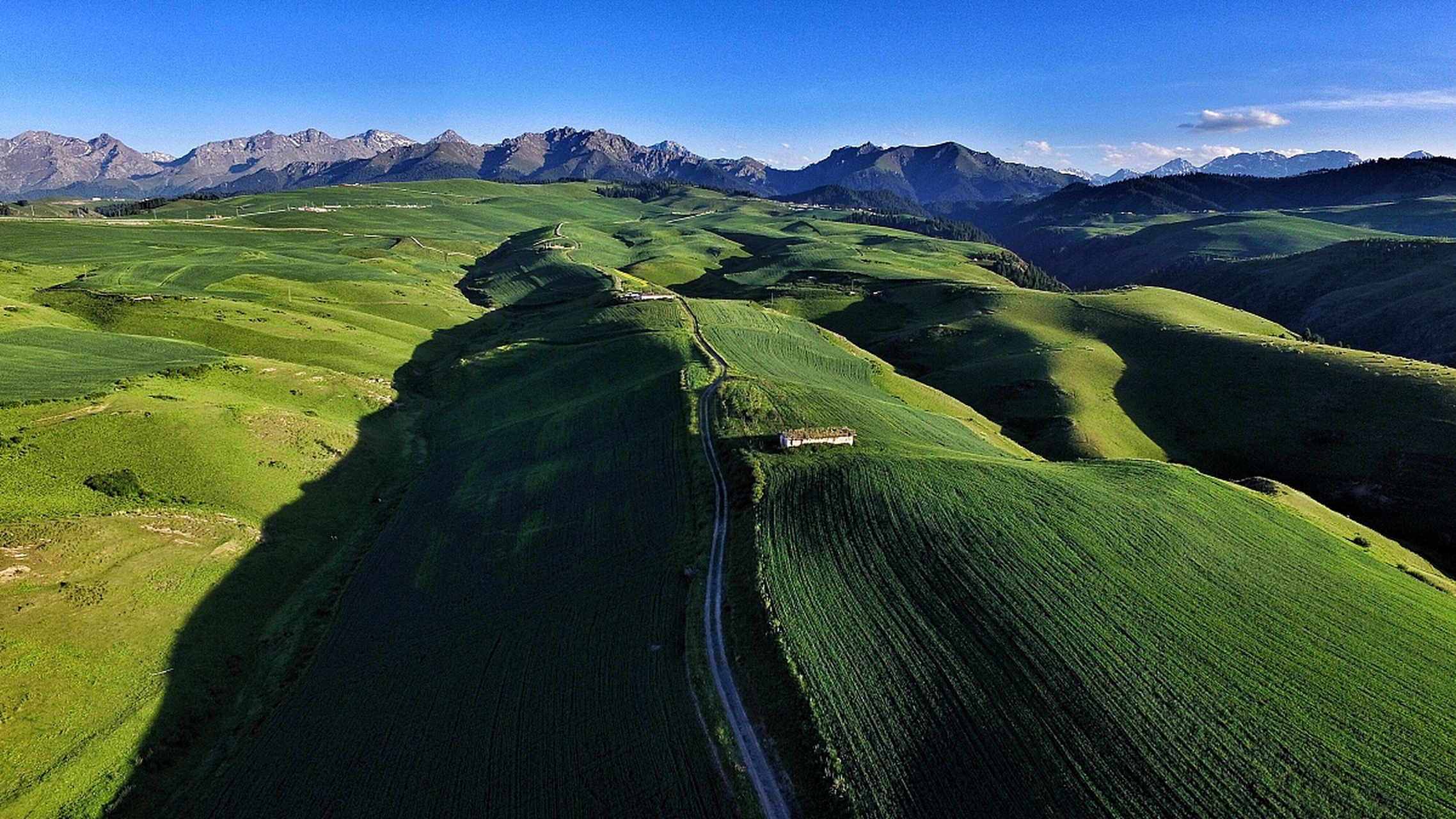 江布拉克是新疆奇台县的一处风景区,被称为"圣水之源".