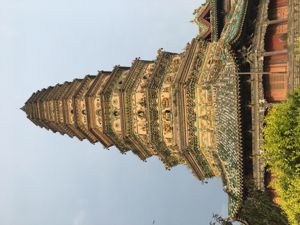 洪洞广胜寺国家第一批国宝(飞虹塔)