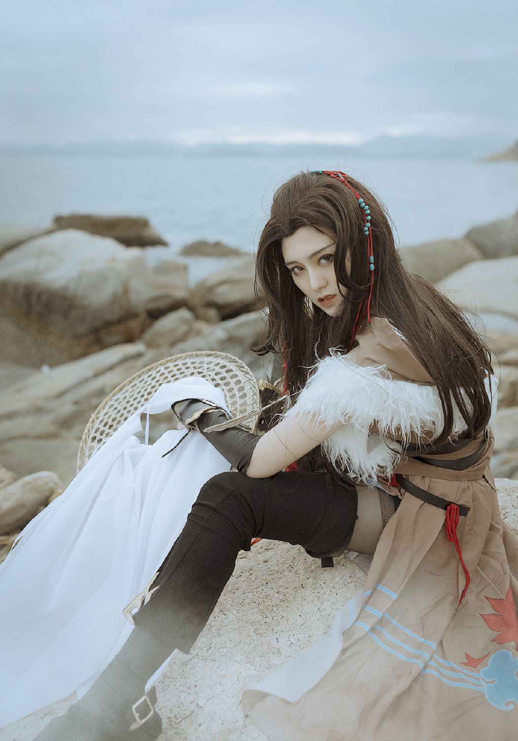 剑网三丐帮cos:行云堰月,横叼桃花纵天河,离娑婆