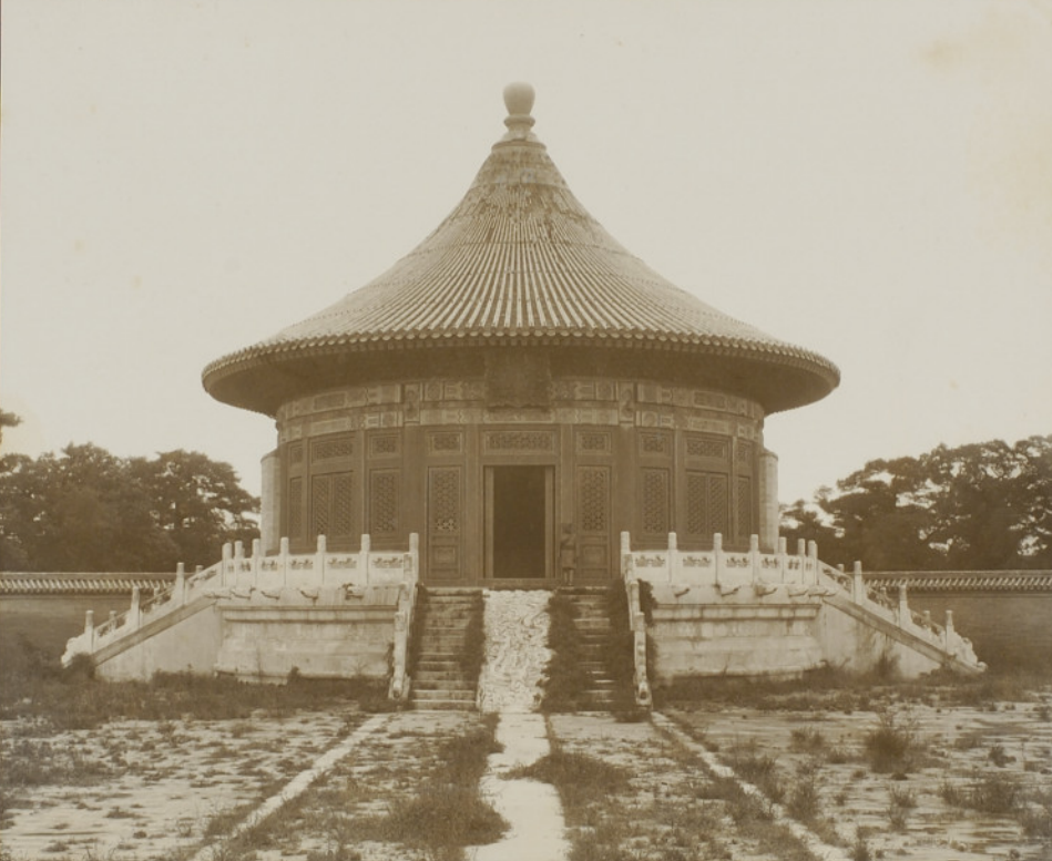 老照片:1901的北京天坛,日坛,先农坛