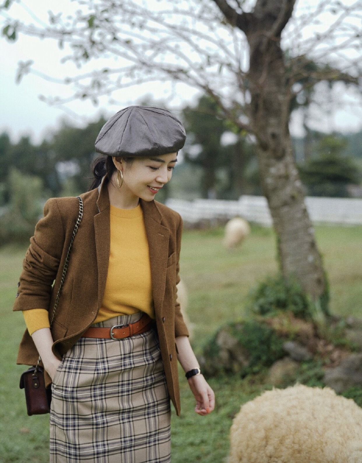 时尚博主三木秋装,简洁又温柔,完美给我们演绎质感穿搭!