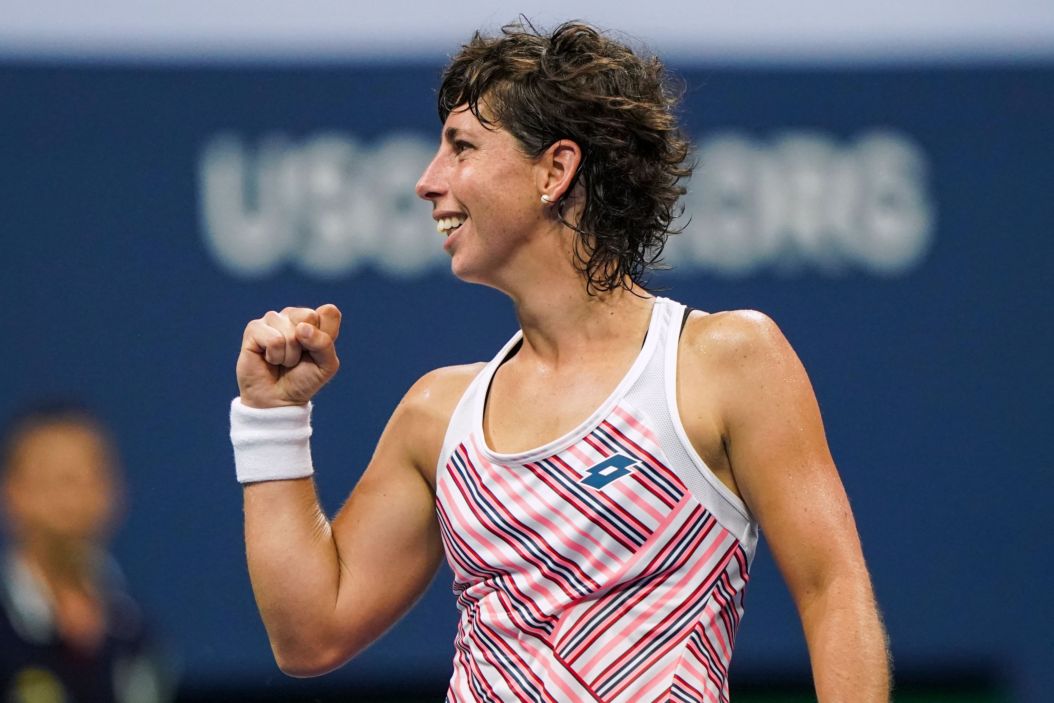 网球——美网:纳瓦罗晋级八强(23)