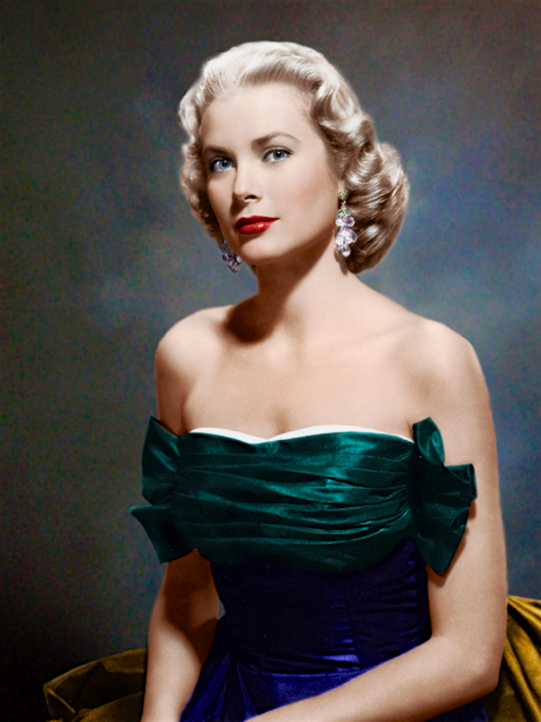 国外老照片修复作品,昔日的好莱坞女星