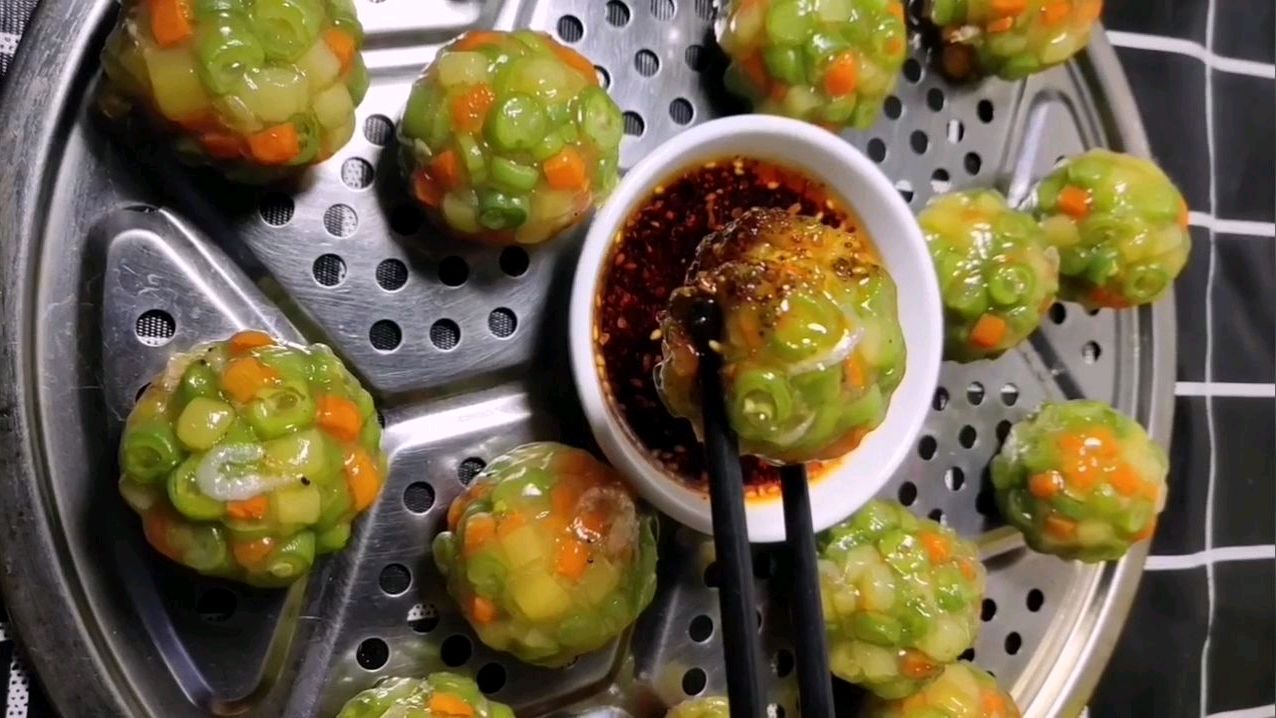 蔬菜丸子最好吃的做法 不煎不炸营养健康又好吃