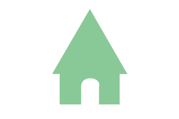 利用布尔运算来绘制出房屋形状