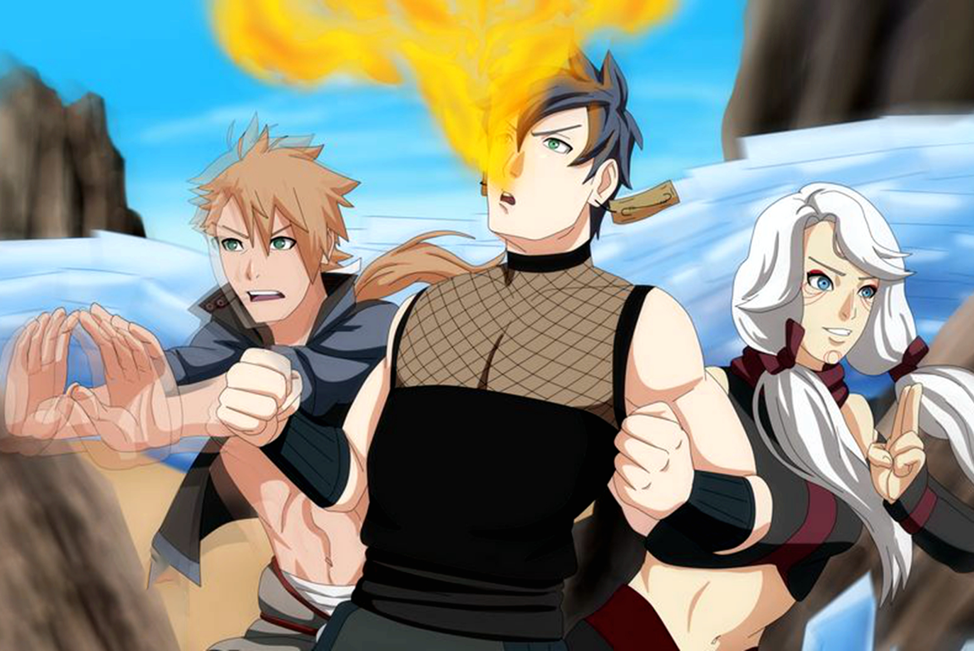 火世代:新生代5影被"晓"成员团灭,天天战死!第3班只剩洛克李