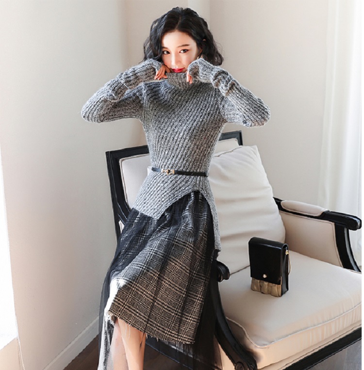 女生连衣裙展现不同风格,让你耀眼整个冬日