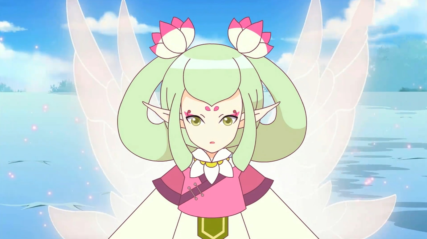 小花仙:中国名花有很多,九千岁坚韧,牡丹花华贵,荷花高洁