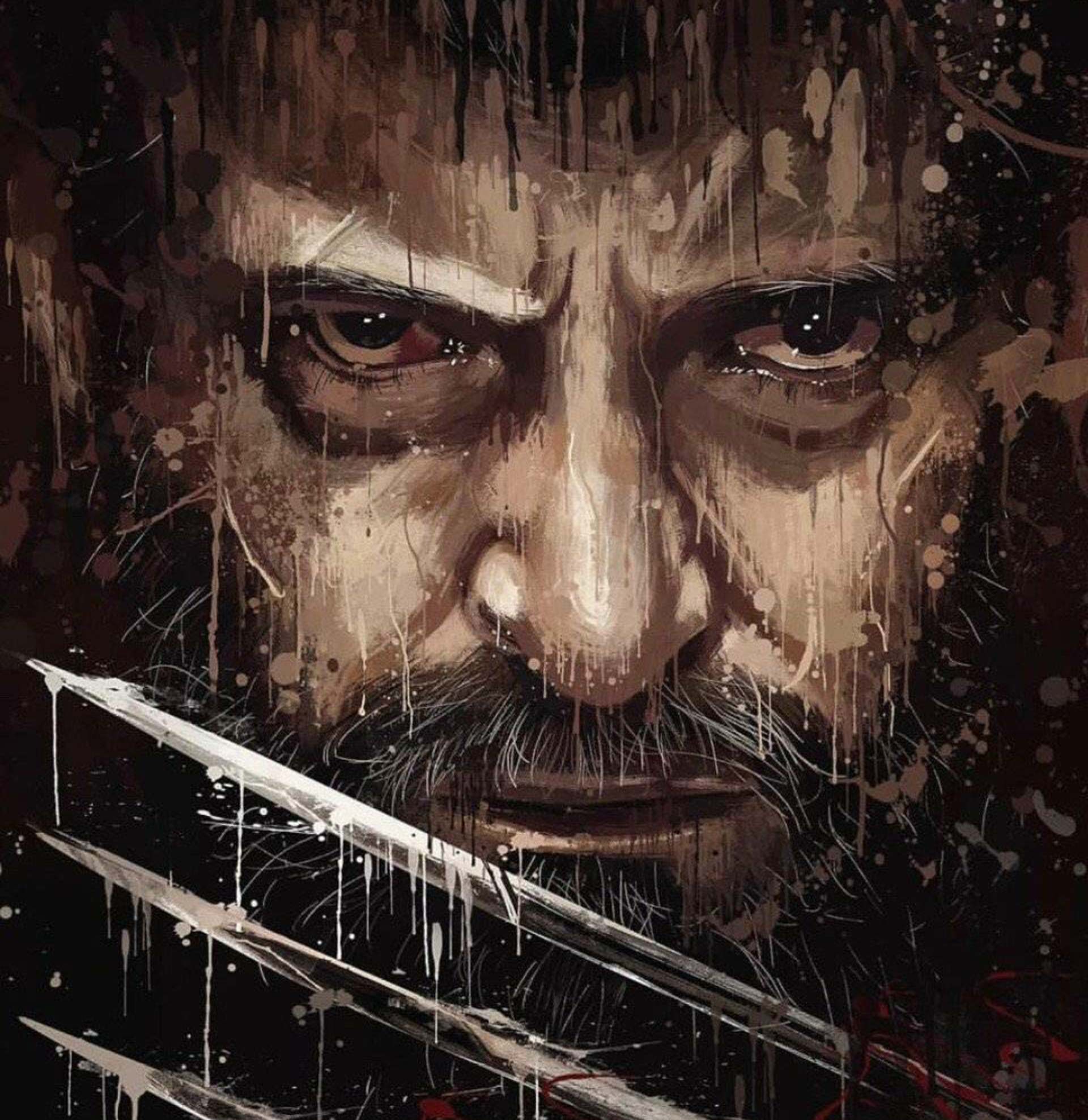 国外大神自制超英电影油墨海报,当看到狼叔和洛基的,真虐心了!