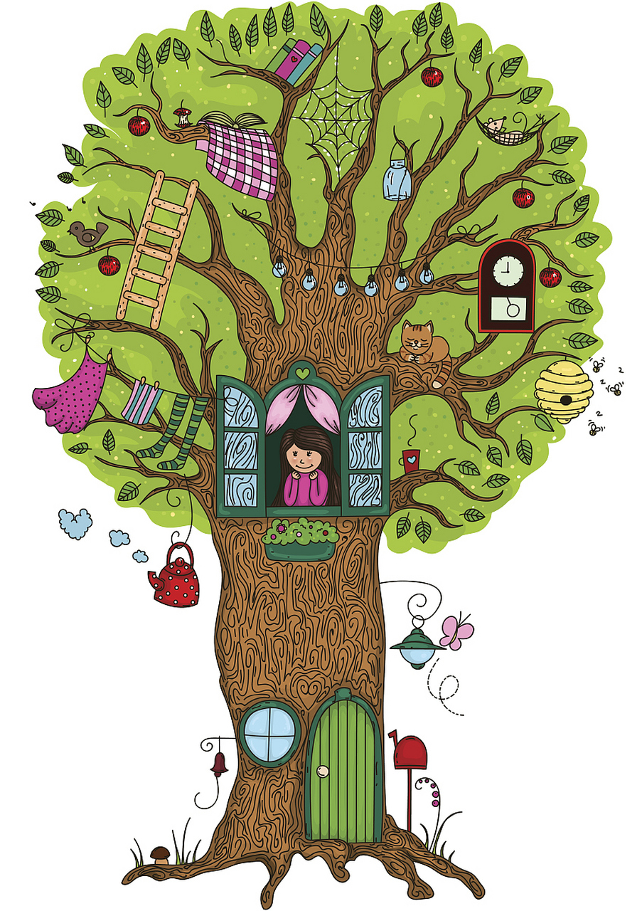 绘本推介,《轻敲魔法树》一本颖宝特别爱玩的书.