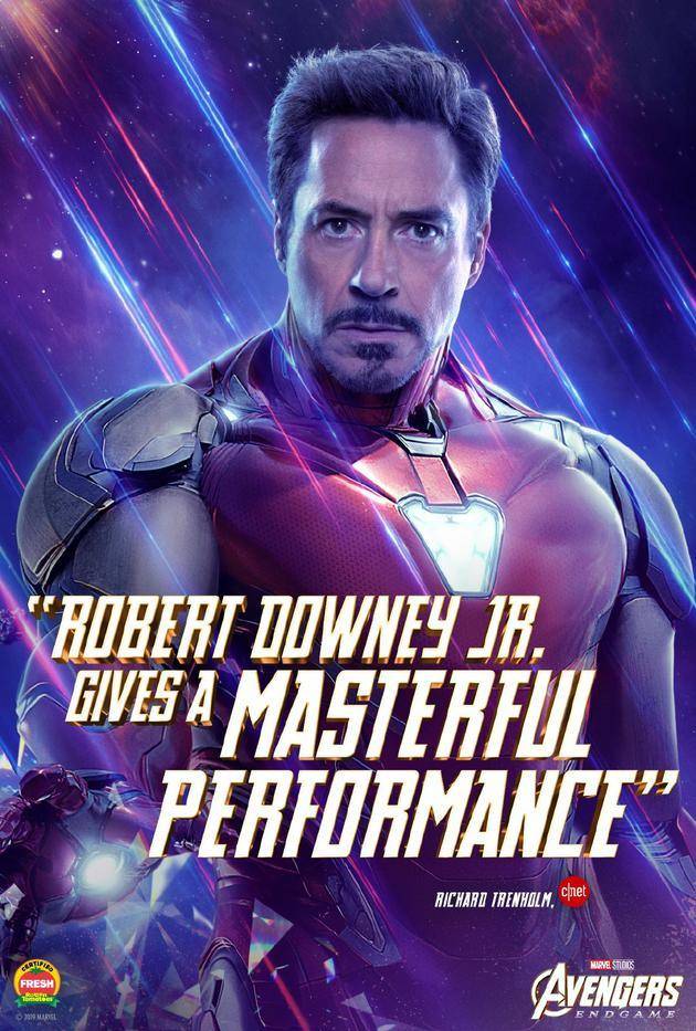 《复联4》剪辑师透露钢铁侠之死拍了多个版本