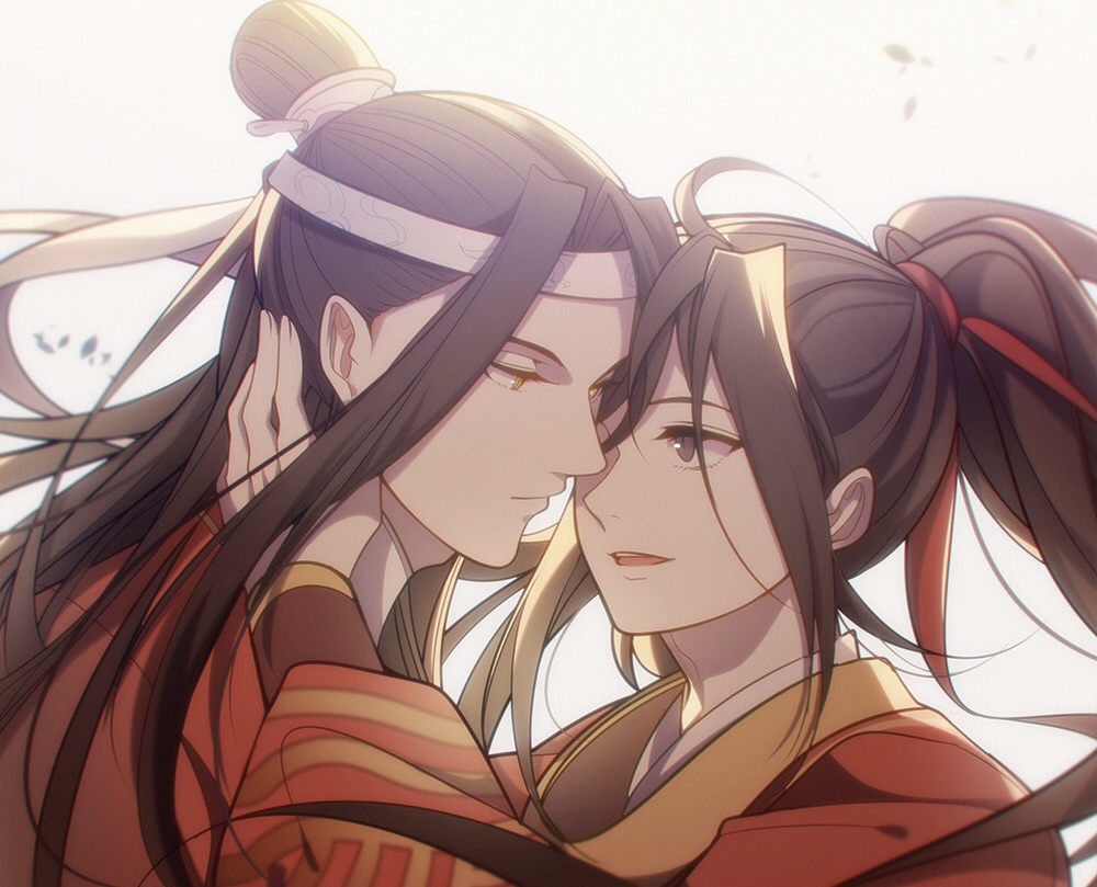 魔道祖师古风动漫壁纸,忘羡cp粉速来围观,你见过这样的忘羡吗?