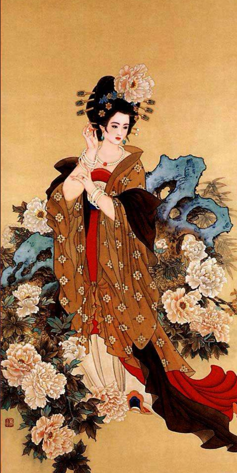 现代的一位女明星的相貌,竟然跟古代的杨玉环生前容貌相似度之大