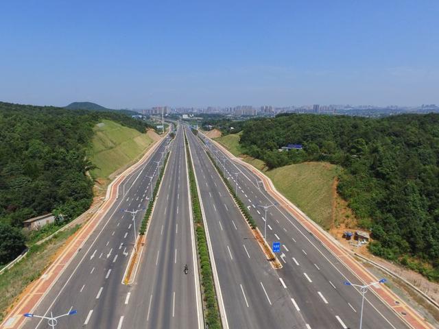 宁乡到长沙城区的新快道岳宁大道全线最快月底通车
