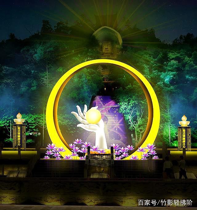 荣县大佛文化灯会,一场千年佛文化与千年彩灯工艺的盛宴