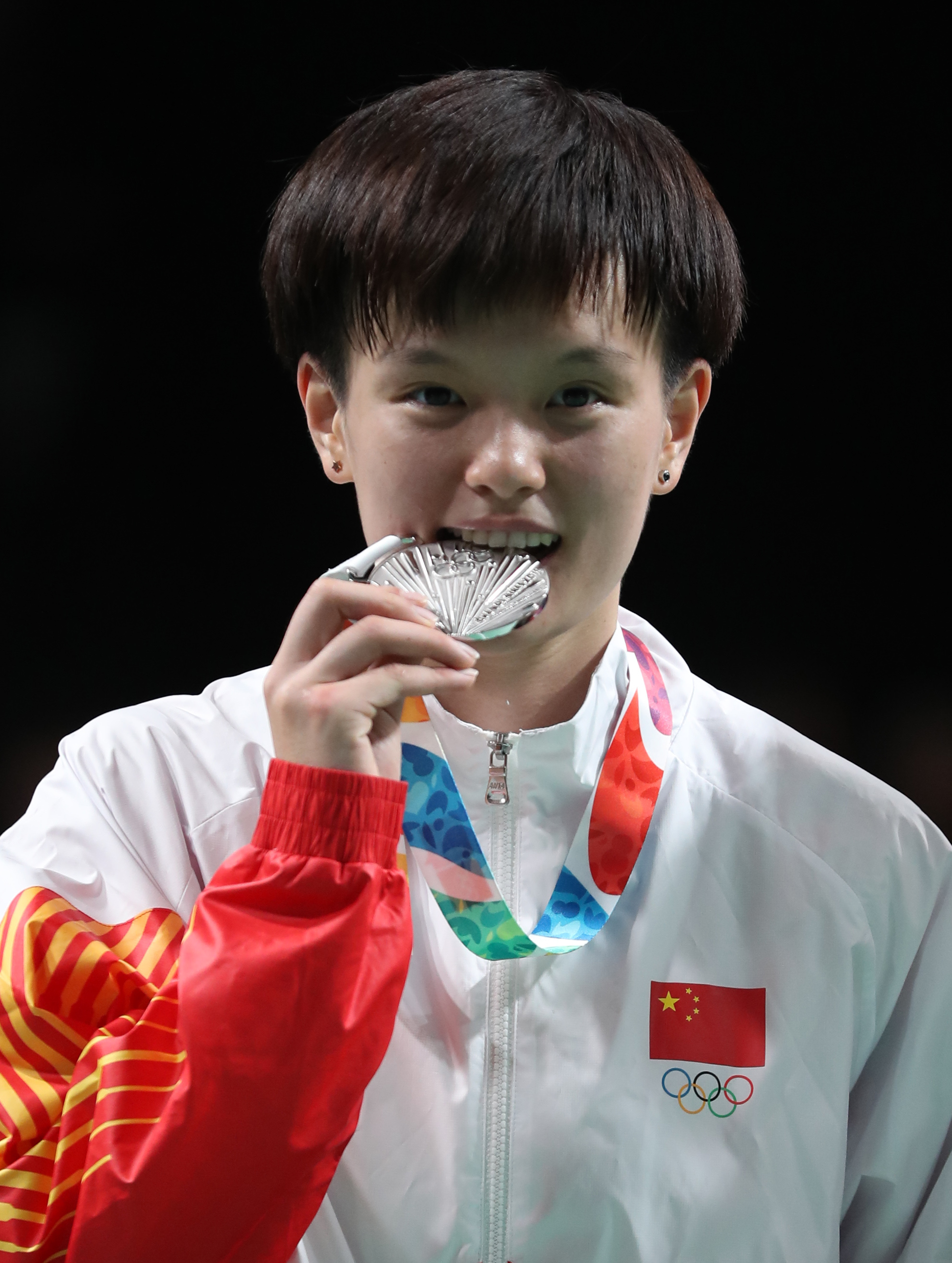 羽毛球——王祉怡获得女子单打亚军