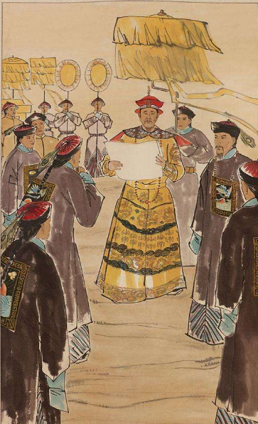 清朝皇帝祭拜孔子,只因一个字迟迟不能下跪,遮起来后立马跪拜!