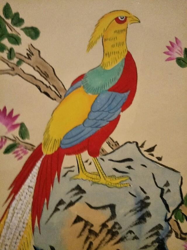 爱新觉罗·启辰花鸟画欣赏