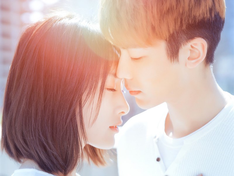 徐申东冉旭情侣壁纸,幸福甜美,羡煞旁人