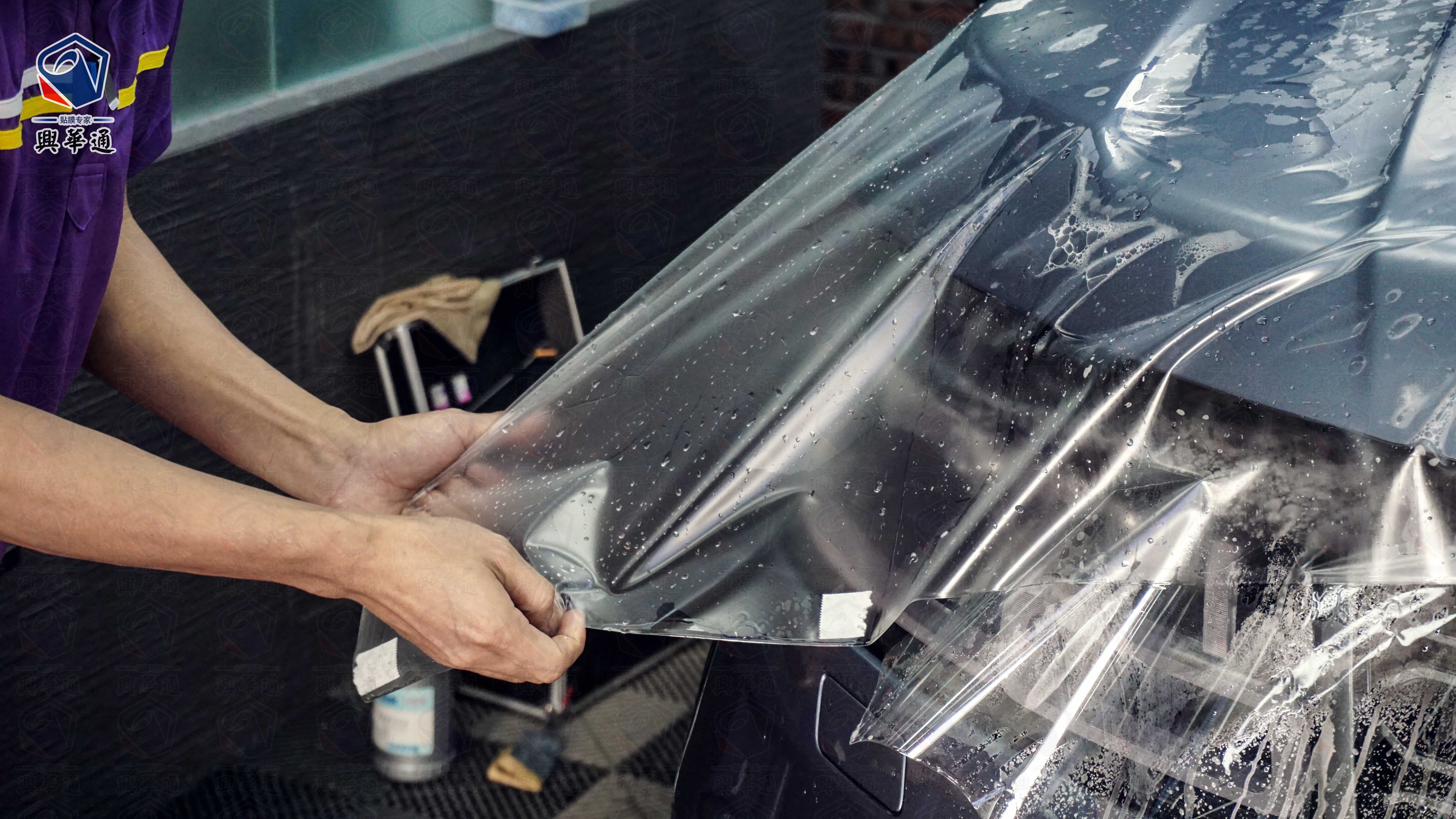 「优雅质感」路虎全车圣科哑光漆面保护膜