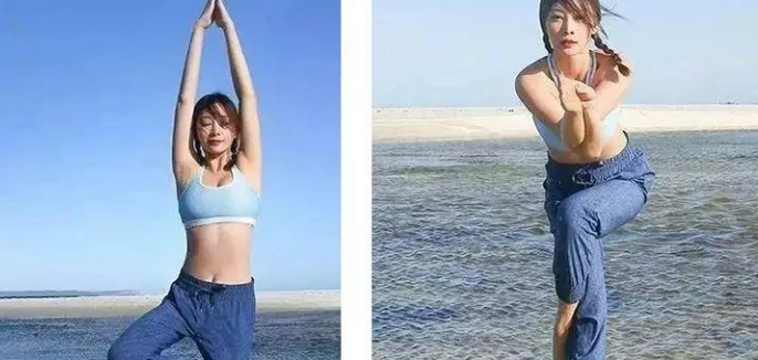 李冰冰瑜伽照,女人味十足!好的身材是女人最好的武装!