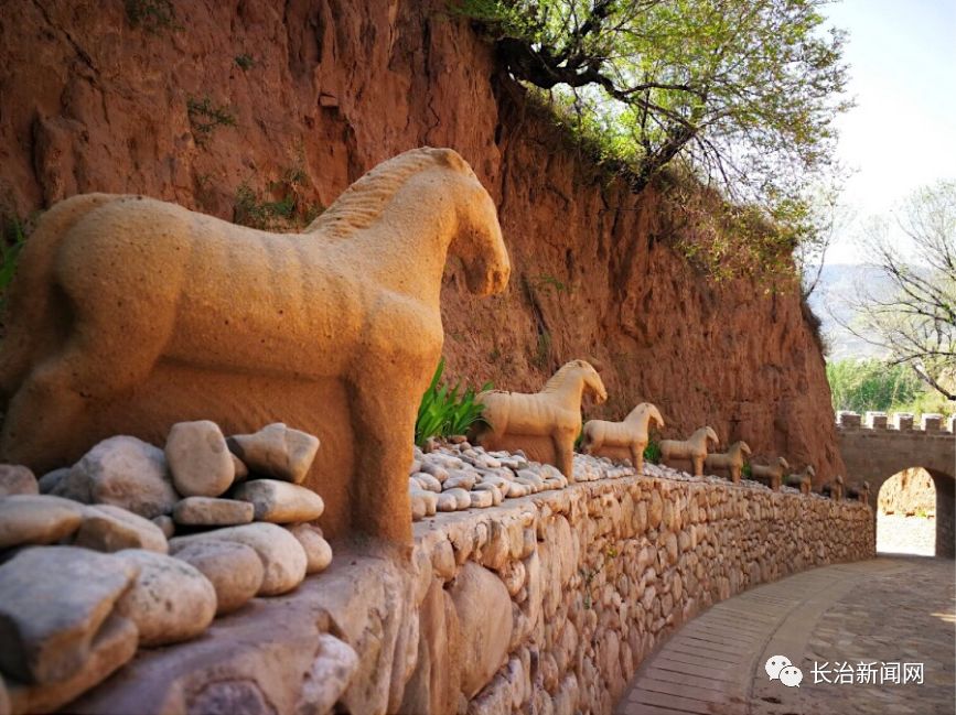 美丽乡村丨沁县走马岭村:茶马古道幸福长